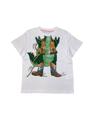 T-SHIRT CROCO COWBOY