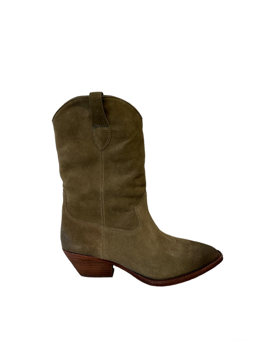 Stivali Ash in camoscio texano