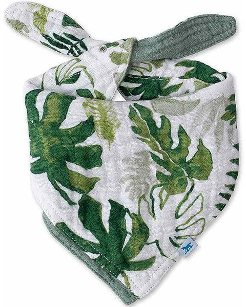 BAVAGLINO BANDANA TROPICAL LEAFS